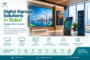 Digital Signage Solutions Dubai